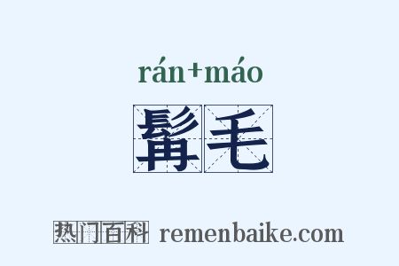 髯毛是什么意思的图片